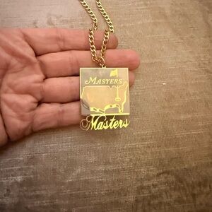 New- Masters Gold Pendant Necklace- don’t miss this gem!